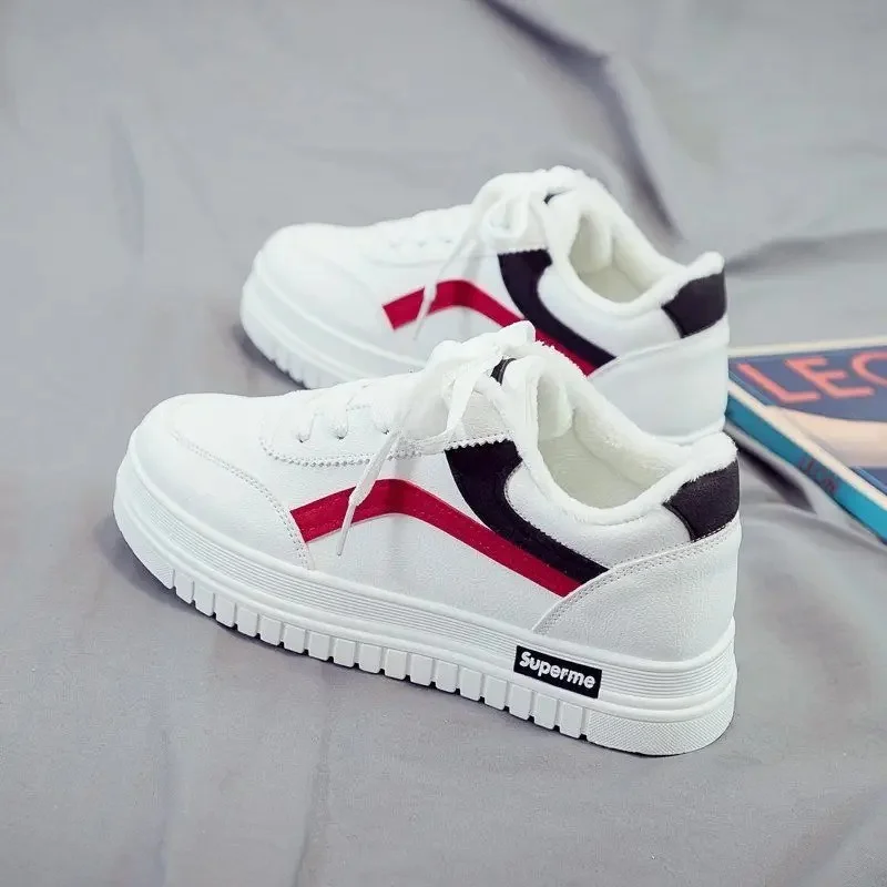 Red cotton-padded warm cotton-padded shoes 202-2