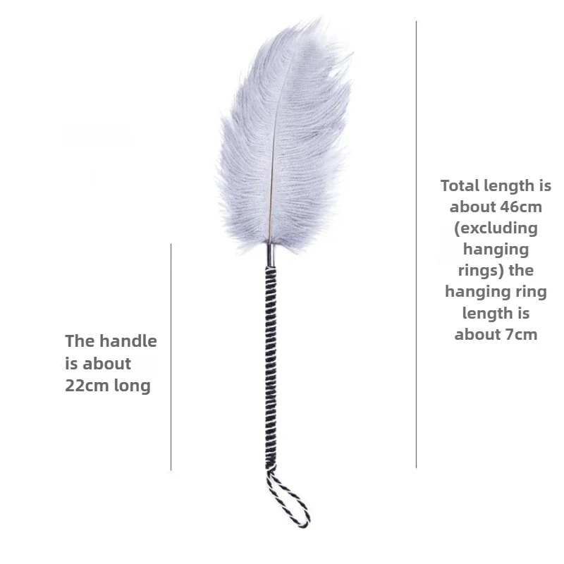 Flirting clitoris Tickle feather Erotic Whip Spanking Adult Sex toys for Women Product slave Teasering Nipple Erotic Accessory