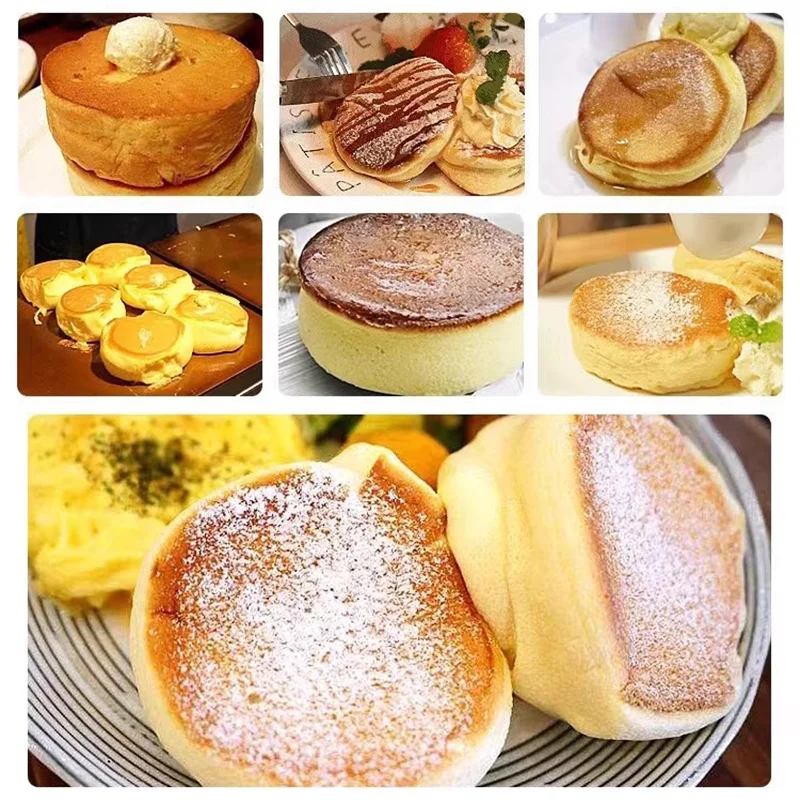 110V 220V Commercial Digital Display Souffle Machine Fluffy Japanese Souffle Pancakes Maker Machine 5
