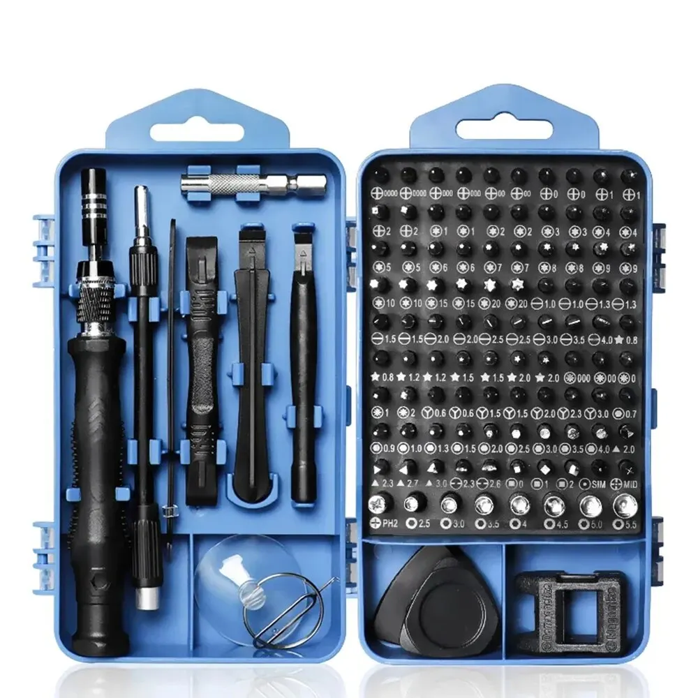 115/117 in 1 Precision Screwdriver Set Magnetic Torx Hex Screw Driver Bits Professional Repair Tool Kit for iPhone Xiaomi Mac PC 6
