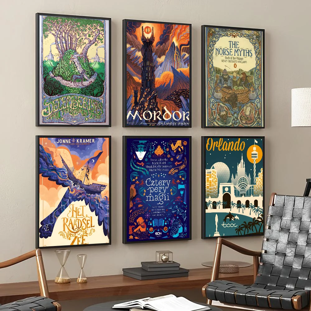

Retro Travel Poster Paper Print Home Living Room Bedroom Entrance Bar Restaurant Cafe Art Painting Decoration