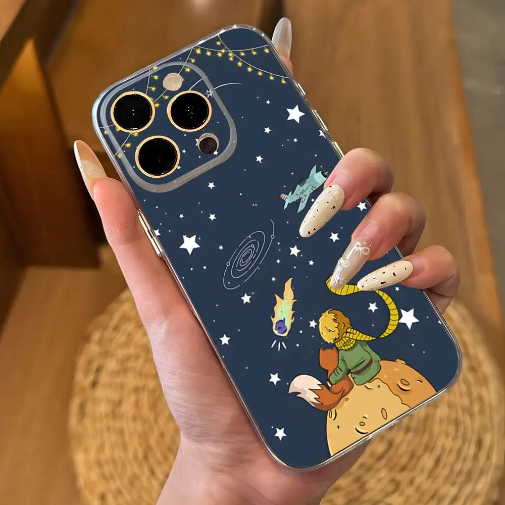 Little Prince Transparent Phone Case Cover
