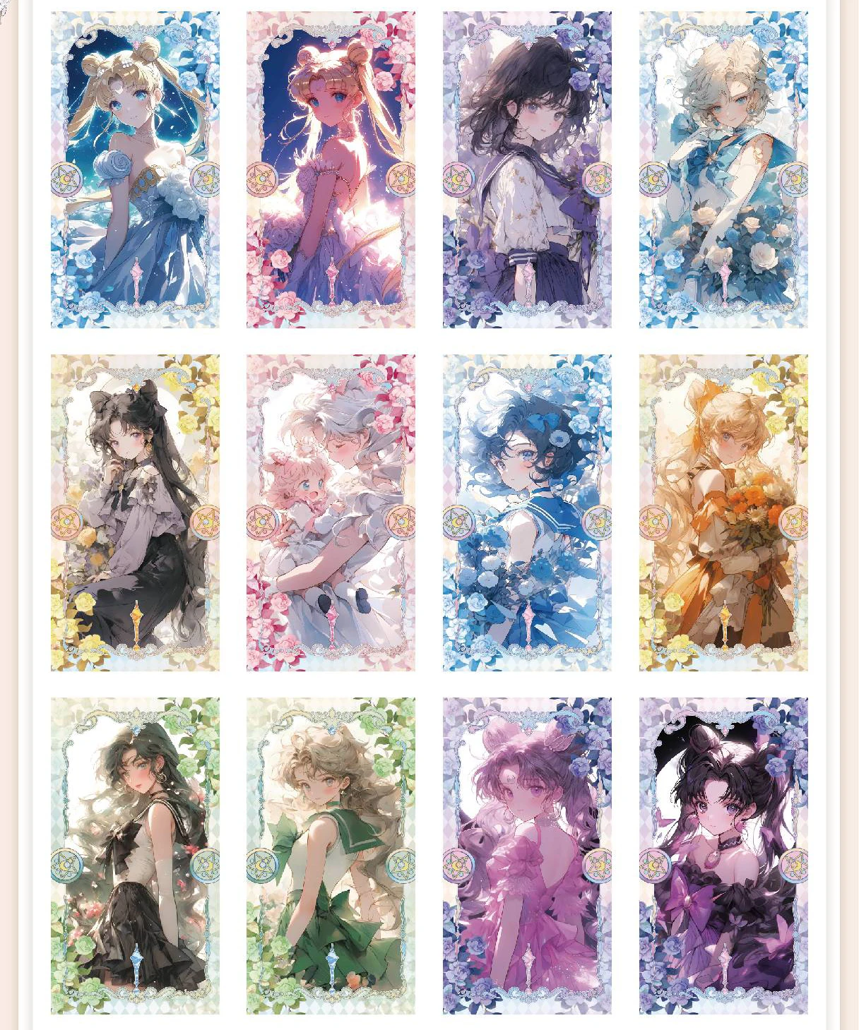 XZCARD Vol.4 セーラームーンカード 美濃野アミ アニメ