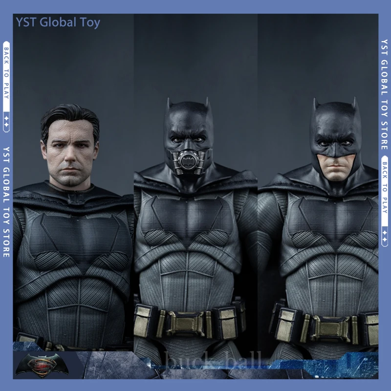7 Pollici Original Fondjoy Dc Batman 1/9 Movie Figures Bvs Light Armor Big Ben Batman Action Figurine Dc Multicerse Model Doll Gift