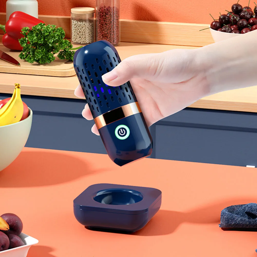 Fruit and Vegetable Cleaning Machine Fruit Vegetables Washing Cleaner Wireless Cleaning Device Host Waterproof for Kitchen