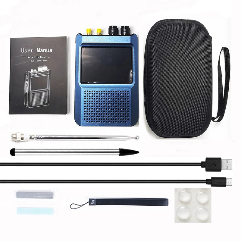 

V9 1.10D Malahit-DSP1 Malachite SDR Receiver 50Khz-250Mhz 400Mhz-2Ghz DSP SDR Receiver Shortwave Radio Receiver Durable