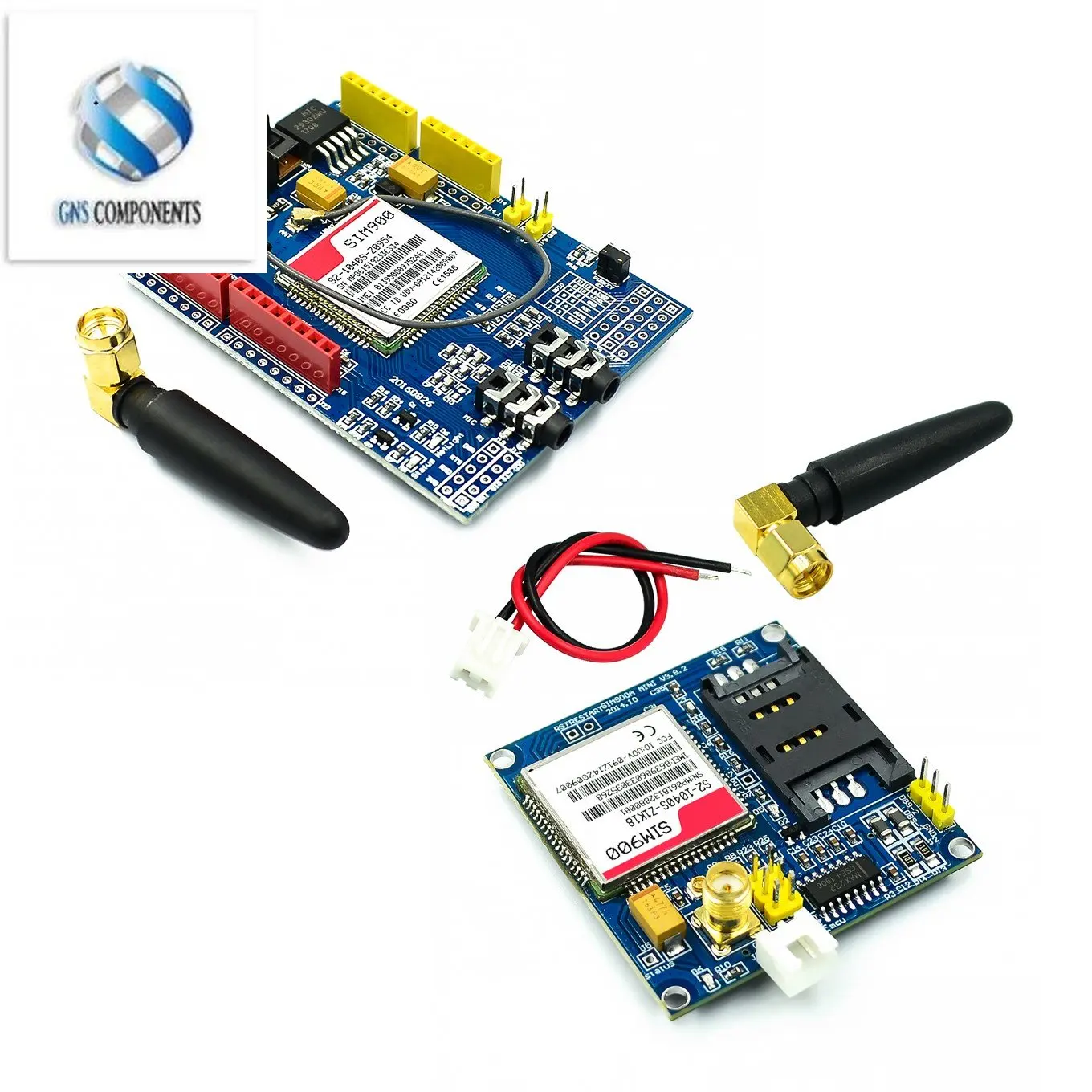 

SIM900 GPRS/GSM Shield Development Board Quad-Band Module For Arduino