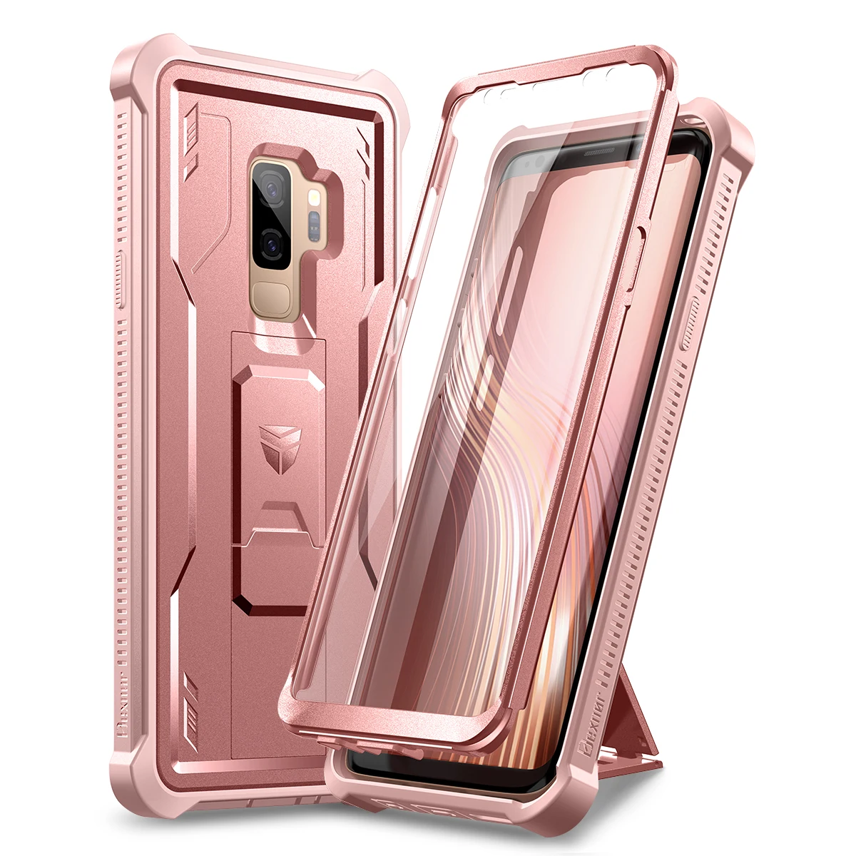 Ultimate 2-in-1 Shockproof Protective Case with Built-in Screen Film and 360° Protection