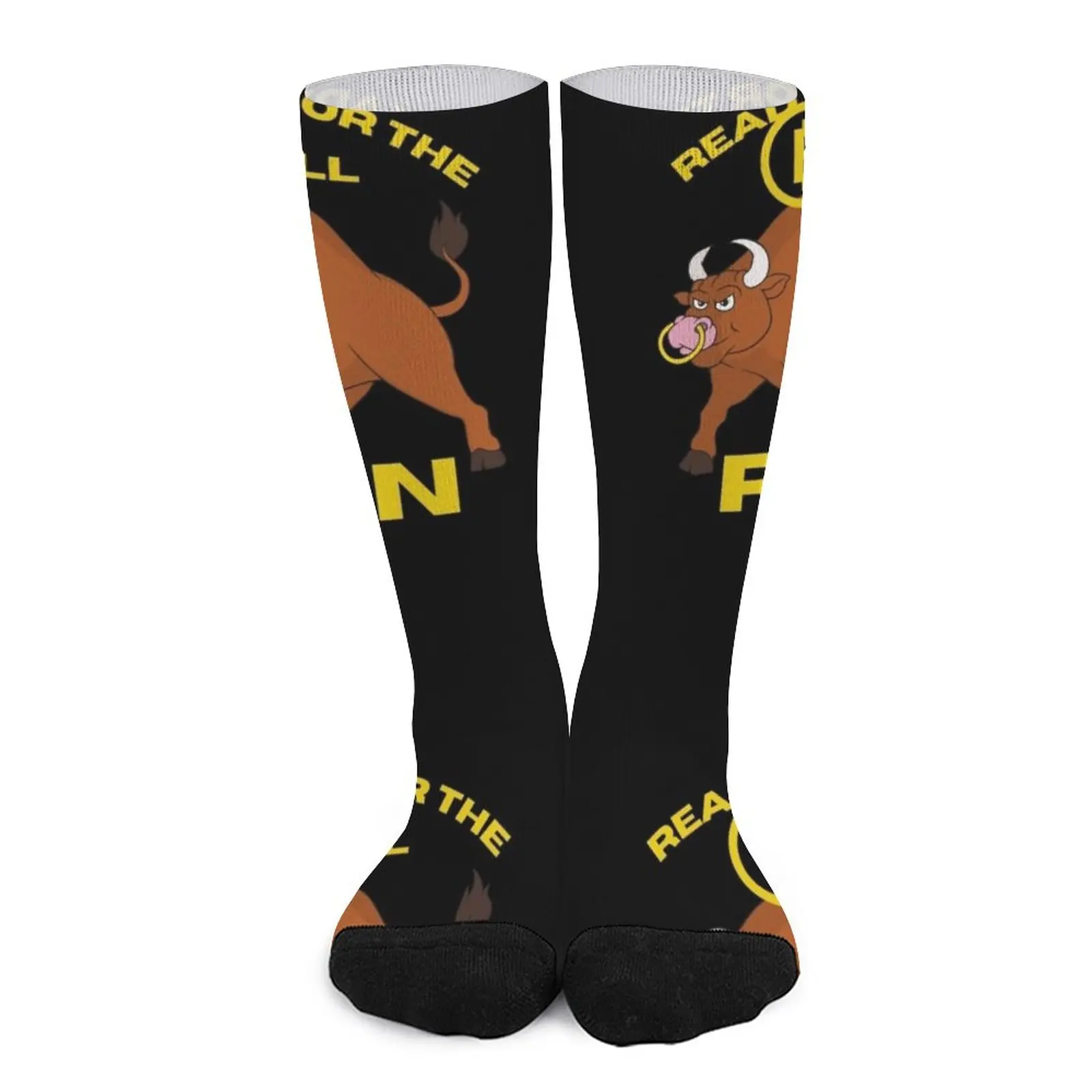 ready for the bull run? funny trader Socks Woman socks socks ladies hip hop