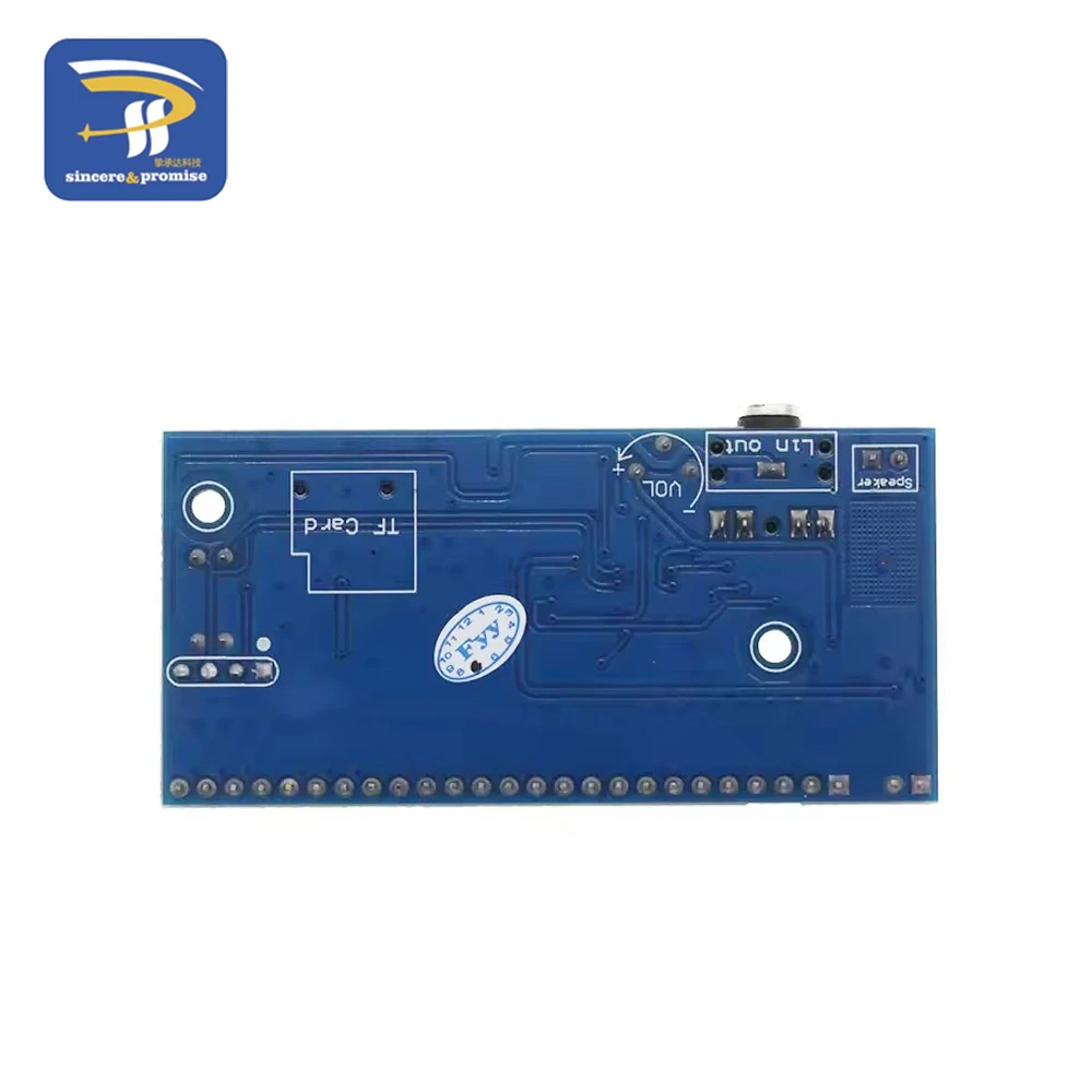 Enhanced MP3 Trigger Voice Player Module for DIY Projects and Advertising
