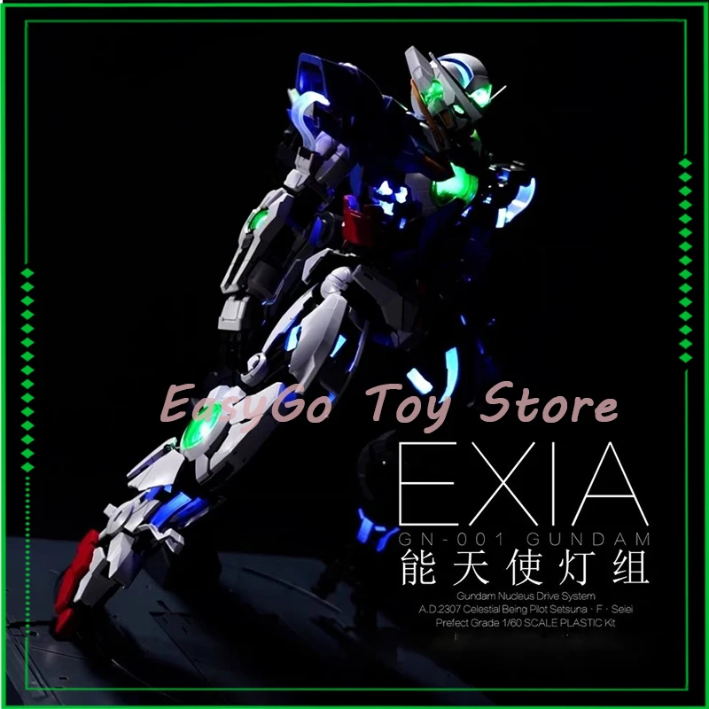 

1/60 Kosmos Pg Exia Gn-001 Phantom Light Group Led Accessory Package Assembly Action Toy Figures Collectibles Gifts