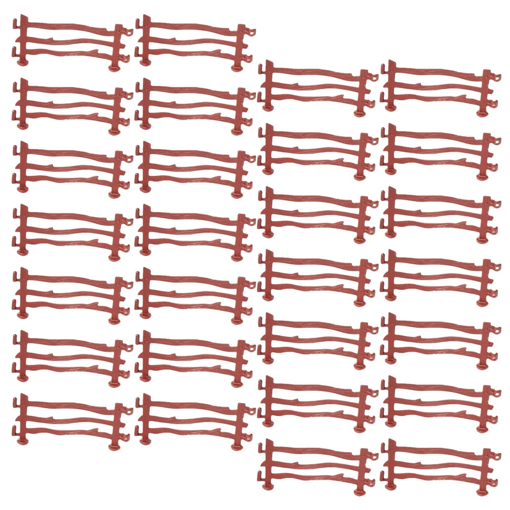 

120 Pcs Fencing Accessory DIY Fence Landscape Decoration Toy Simulation Toys Mini Small Decorative Ornament Sand Table