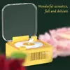 Retro Turntable Wireless Bluetooth-compatible Speaker Mini Portable Player Gift Card Desktop Record Ornaments Turntable Speaker 5