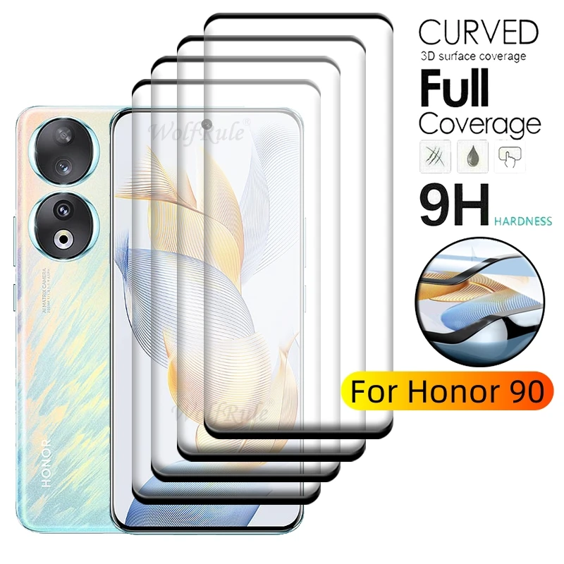 Premium Tempered Glass Screen Protector - 9H Full Cover Curved Shield