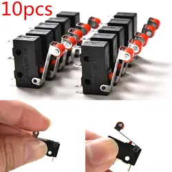 10 - Piece Roller Lever Limit Switch Set with PCB Terminals - Ship Within 24 Hours (10 PCS Set)