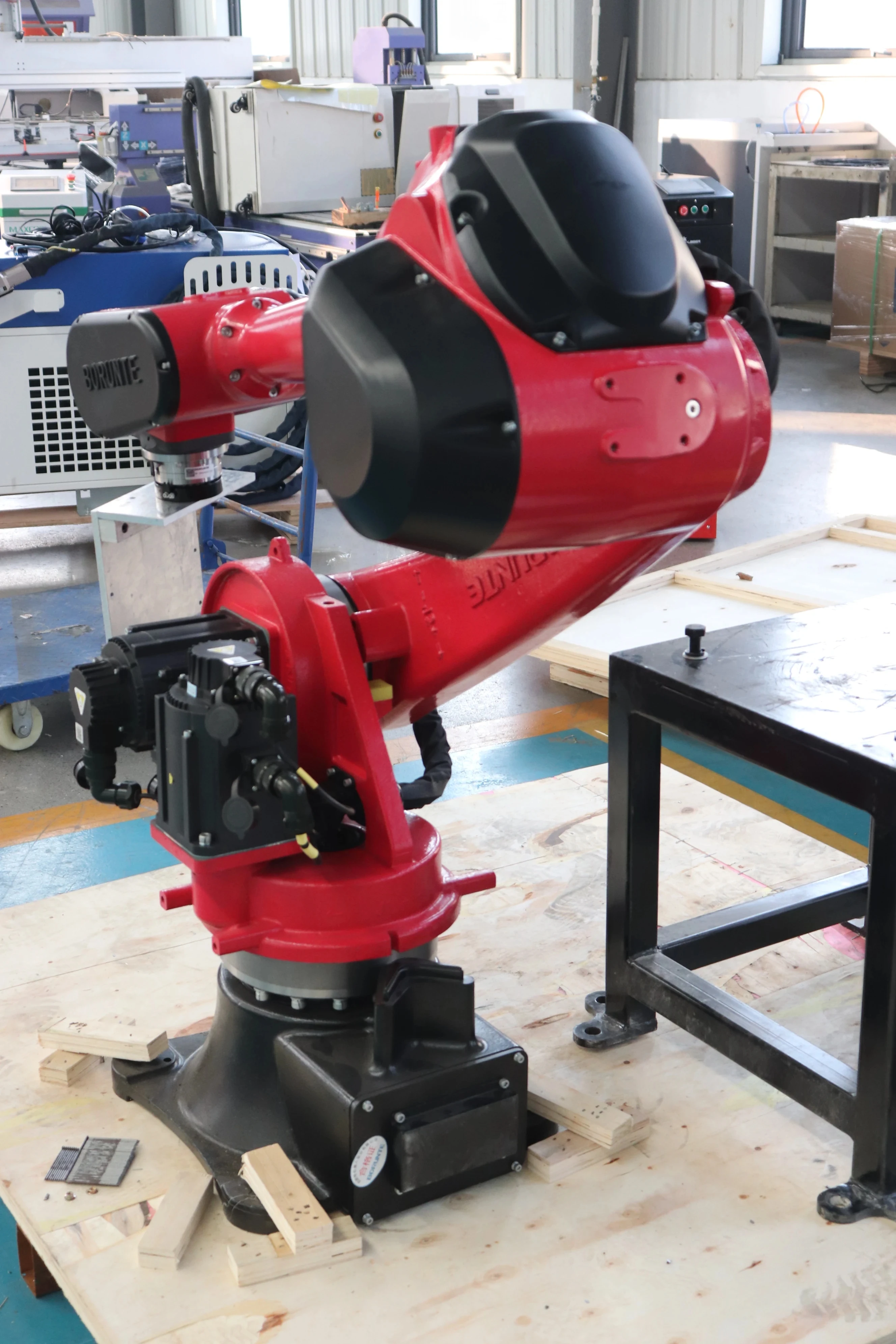 industrial cobot for mig tig welding 6 axis robot arm Stainless Steel Copper 3