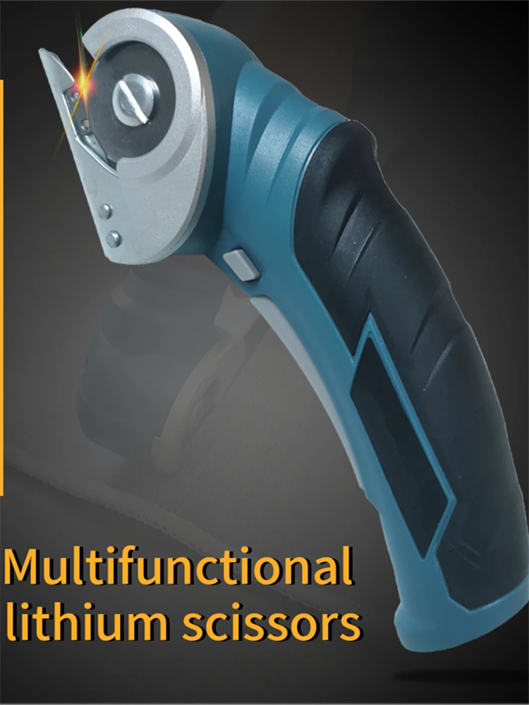 Electric Scissors Rechargeable Cordless Electric Cutter Shear For Cardboard Leather Fabric Scrapbook Carpet Electric Rotary Cutt 2