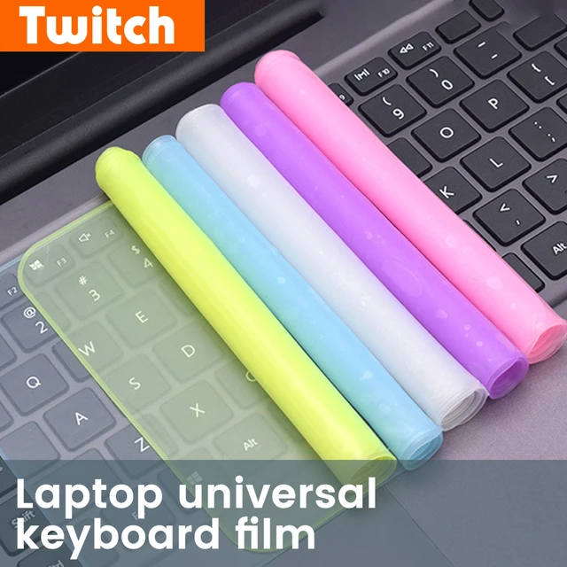 Protection de clavier universelle pour ordinateur portable 12-17 pouces, imperméable, anti-poussière, en silicone, film protecteur pour clavier d'ordinateur portable 1