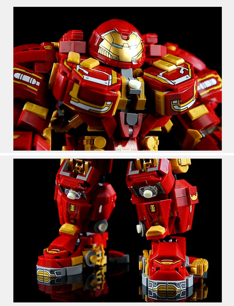 Marvel Building Blocks 2008Pcs Avengers Iron Man Superheroes Toys Bricks  Model Hulkbuster Mecha Robot Gifts for Boys Adult - AliExpress, image size:800x1045