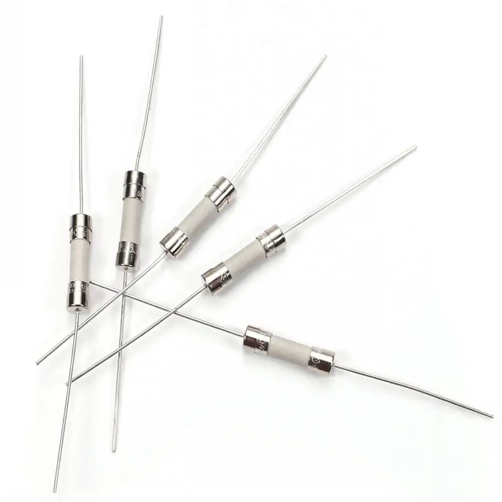200PCS 5*20mm Fast Break Ceramic Fuse Slow Blow Tube Fuse With pin 5X20MM 250V 0.5A 1A 2A 3A 4A 5A 6A 7A 8A 10A 12A 15A 20A 25A