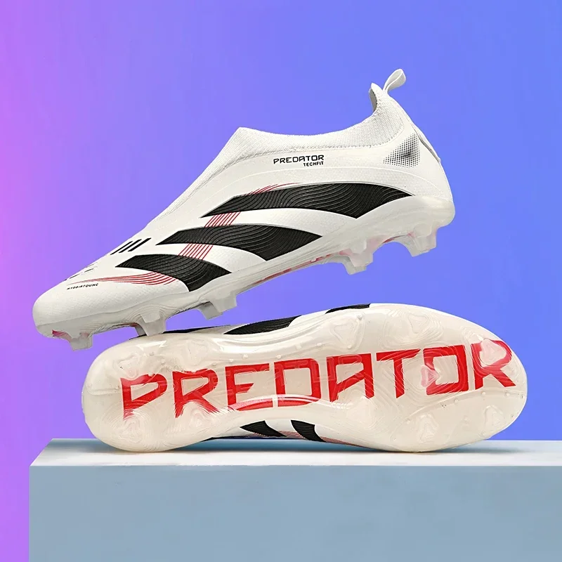 أحذية كرة قدم رجالية جديدة مسامير طويلة أحذية كرة...