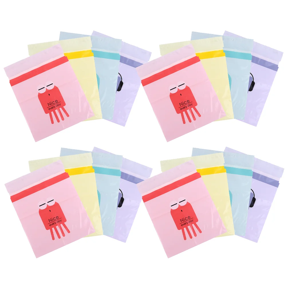 

60 Pcs Portable Storage Bags Waste Garbage Foldable Small Peva Travel Aeroplane