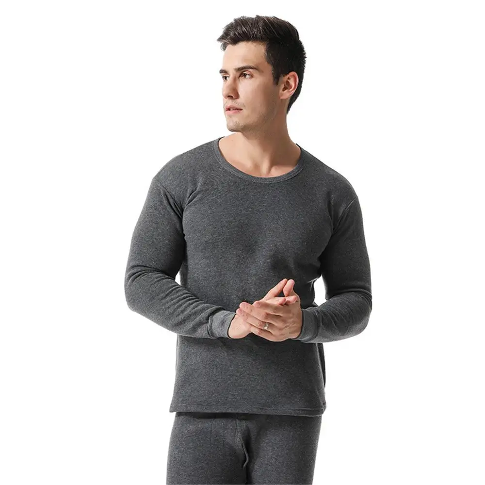 Thermal Underwear for Men Winter Soft Fleece Lined Long Johns Set Men's Top & Bottom Set Cold Weather Ultra Soft Thermal Clothes