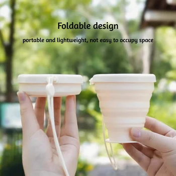 6.76 fl oz Silicone Collapsible Cup 1