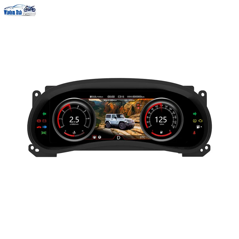 Adecuado para Toyota Nissan Patrol Y62 Jeep Wrangler Lexus LCD Panel de instrumentos modificación inteligente 6
