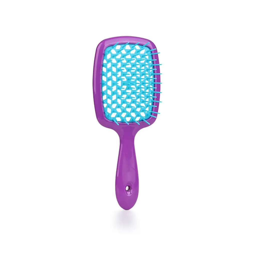 

Anti-static Hair Brush Comb Magic Handle Detangling Comb Shower Electroplate Detangling Massage Tangle Combs