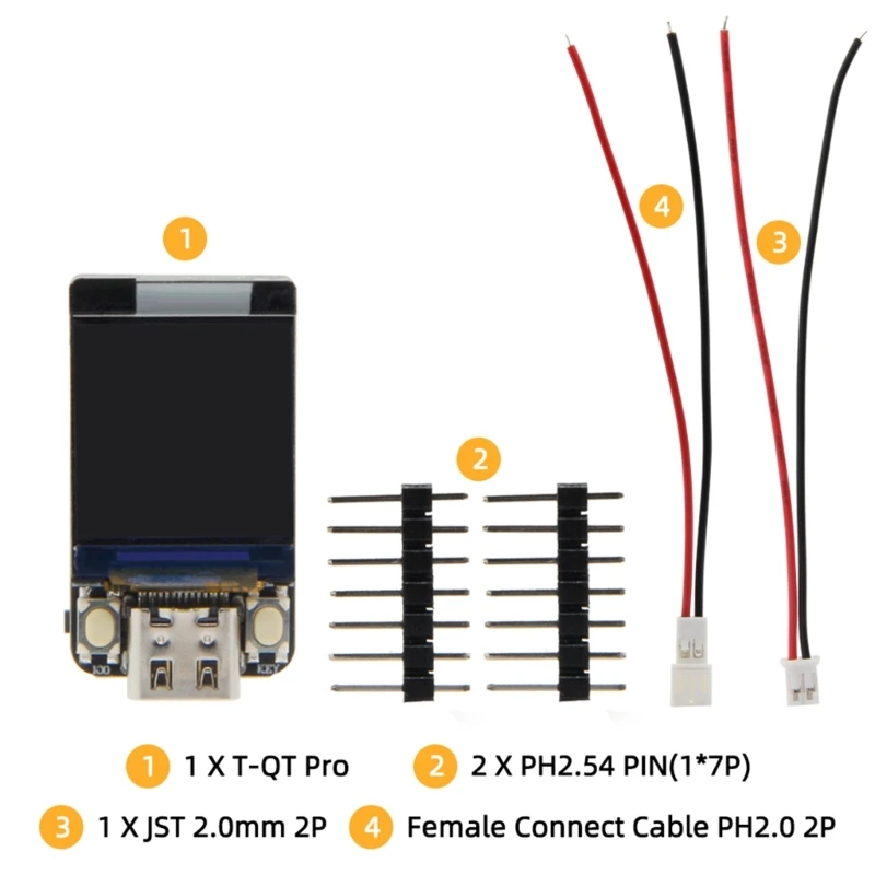 Ǯ ÷ T-QT V1.1 Ǵ Pro ESP32-S3 ÷  WIFI  ȣȯ Y98A