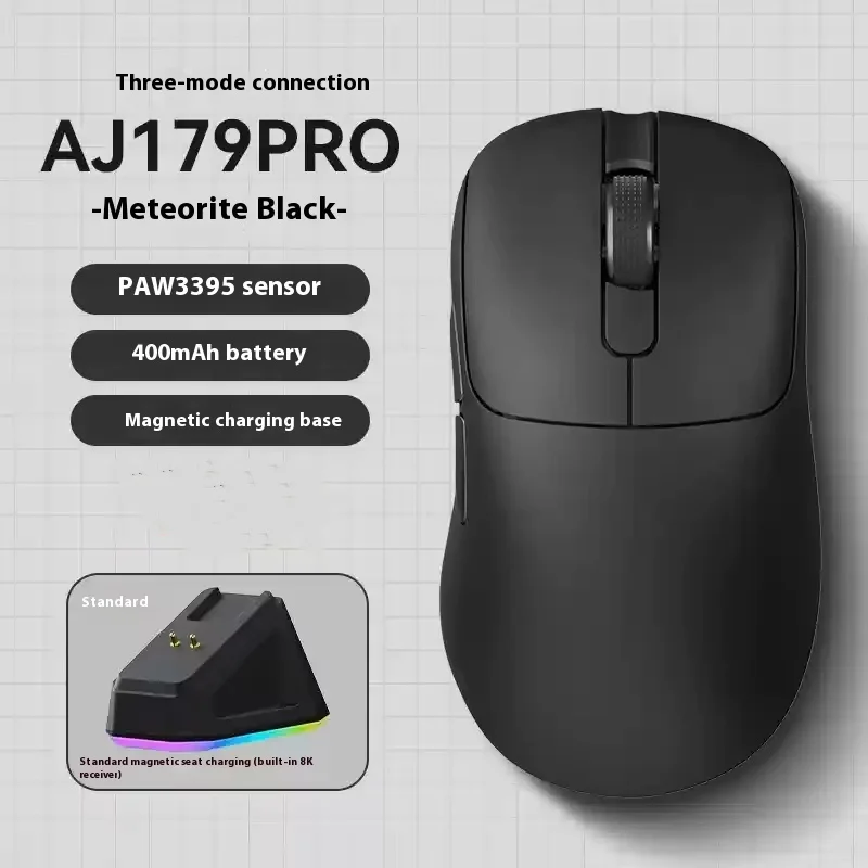 Ajazz Aj179 APEX 8K Wireless Gaming Mouse with PAW3950