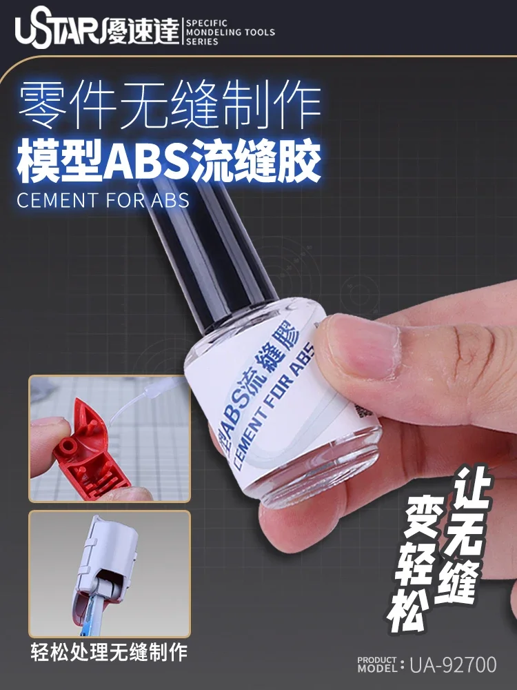 UstarUA92700ABSCementPlasticModelRepairSeamlessGlueQuickdryingAdhesiveforAssembly