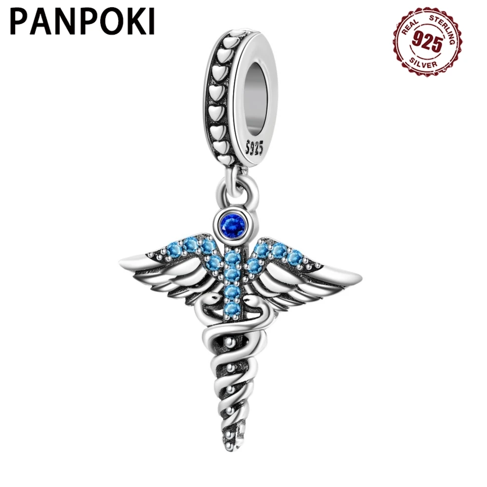 チャームブレスレット ネックレス ペンダント S925スターリングシルバー キュービックジルコニア付き DIY ビーズチャーム ジュエリー作成 ハロウィン 誕生日