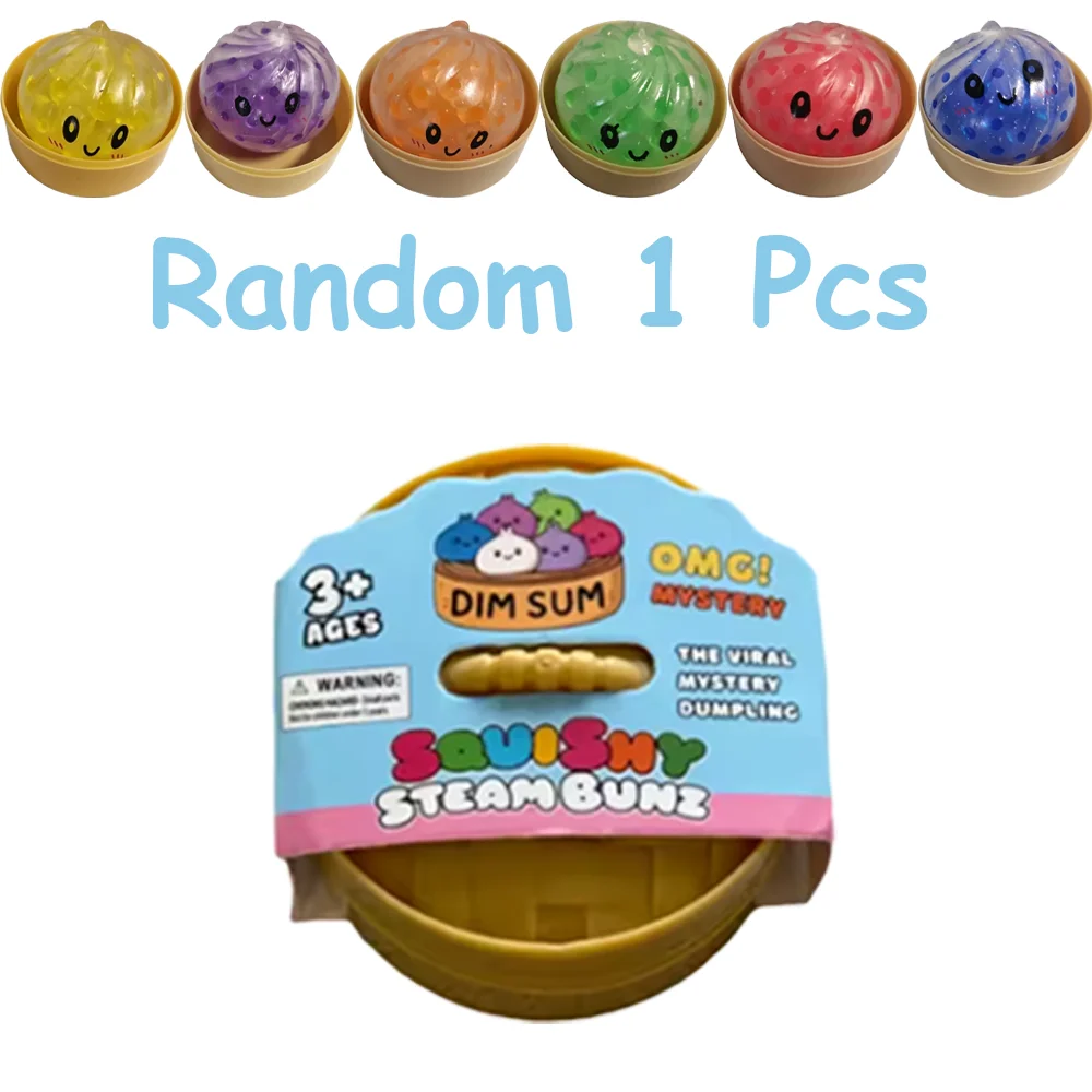 Dumpling Squishies Toy - Slow Rising Stress Relief and Anti-Anxiety Fidget Gift