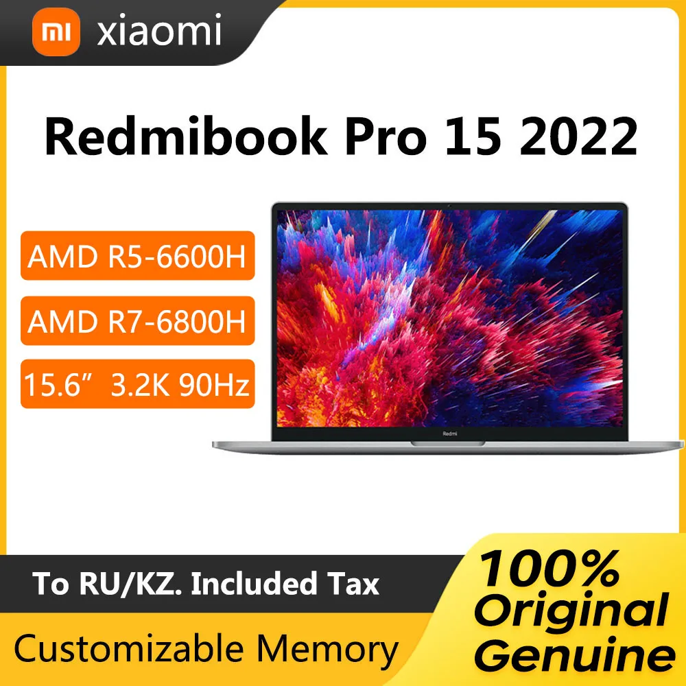 Xiaomi-Redmibook-Pro-15-2022-port-til-15-6-pulgadas-3-2-K-90Hz-pantalla ...