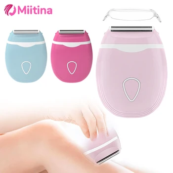 Macchina per la depilazione Trimmer per rasoio elettrico Bikini Parti intime Ascella Rasatura per tutto il corpo Depilazione Cura della bellezza delle donne 1