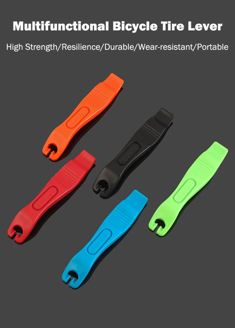 1 paar Multifunktionale Fahrrad Reifen Hebel Hohe Festigkeit POM Straße Fahrrad Reifen Reparatur Werkzeug Ultraleicht MTB Reifen Hebel Deflation Gerät – Detail 1