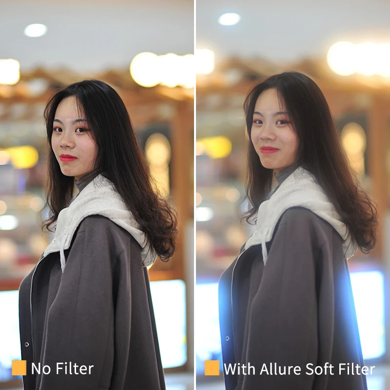 NiSi ALLURE SOFT Soft Mirror Obscure Mirror White Soft 67 72 82 77mm Portrait Photography Soft Filter Micro SLR Camera Filter 4