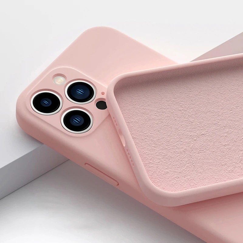 ตัวเลือกสินค้า เคสซิลิโคนกันกระแทก iPhone 16/15/14/13/12 นุ่มใส