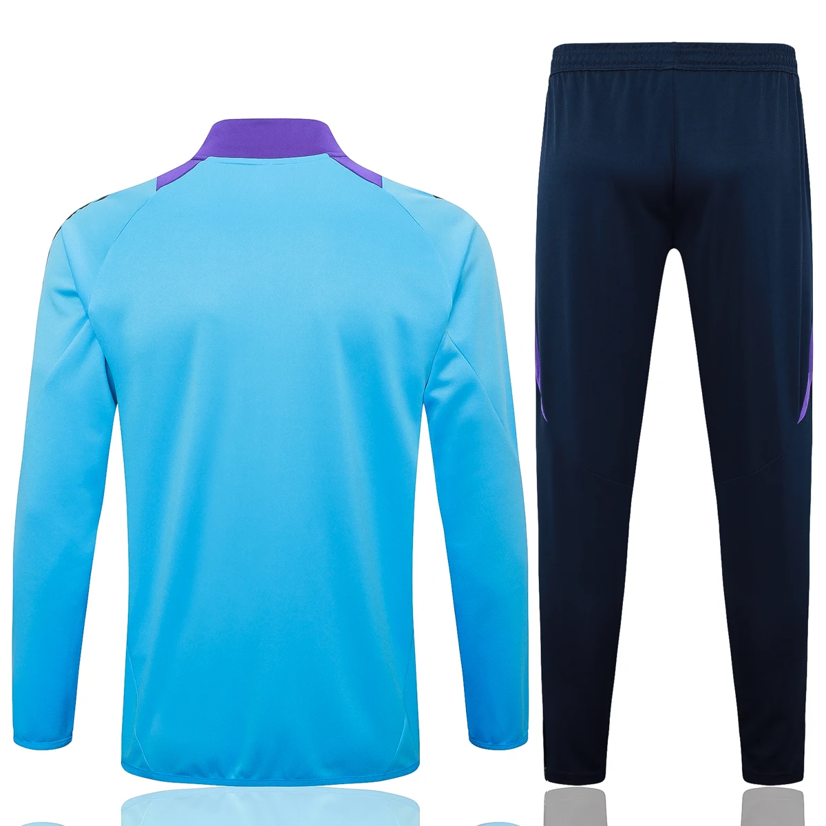 Adidas Soccer Jerseys Men Professional Full-sleeved Fashionable Durable Zippered Football Training Suit Sets Beige Black