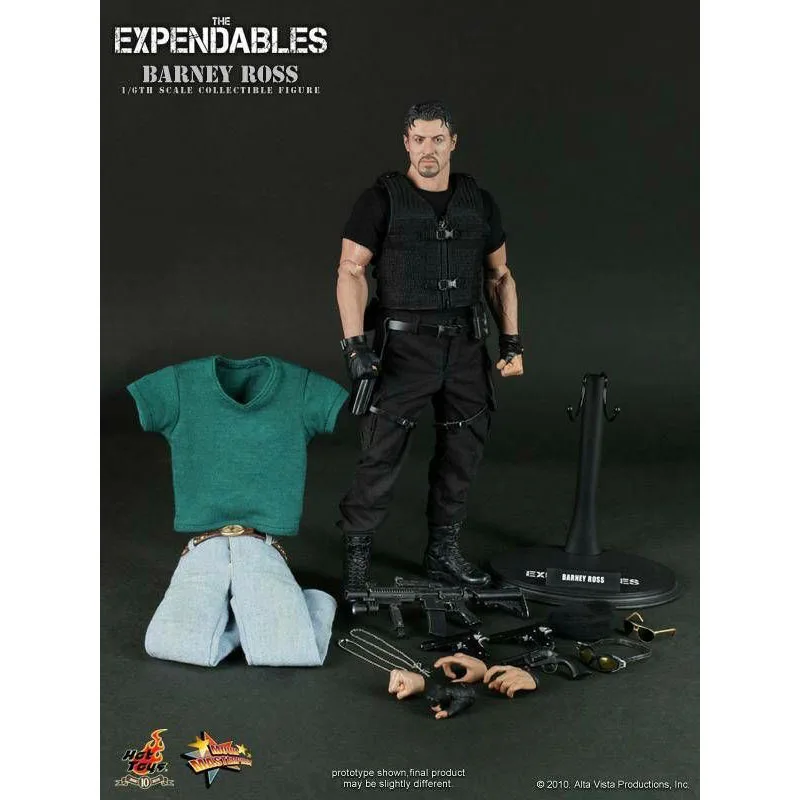 THE EXPENDABLES BARNEY ROSS 1/6フィギュア Hot Toys – MMS138 – The Expendables: 1/6th scale Barney Ross