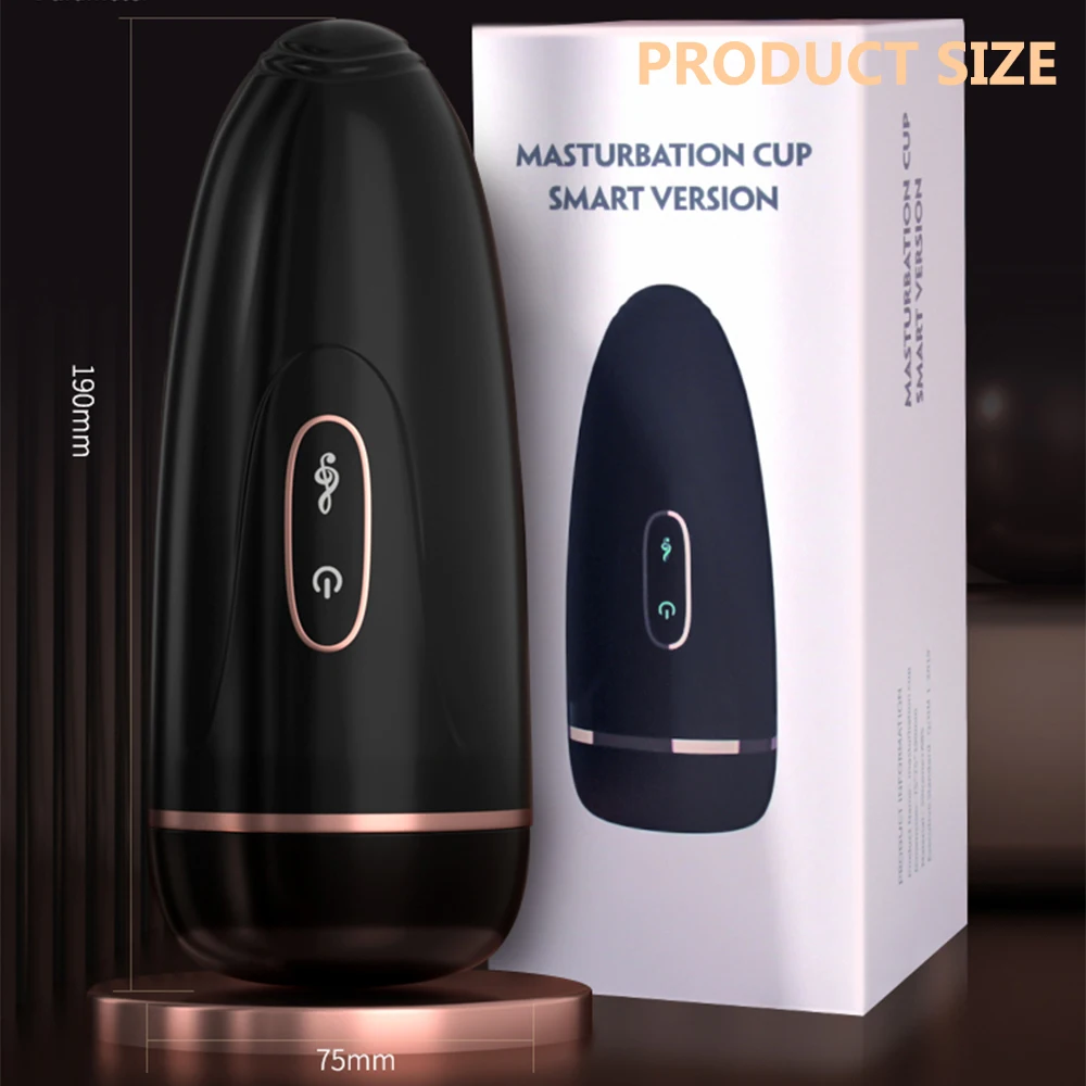 App Control Leistungsstarker Vibrator Männlicher Masturbator Cup Bluetooth Automatisches Saugen Blowjob Pussy Sexspielzeug für Männer S_voghion.com