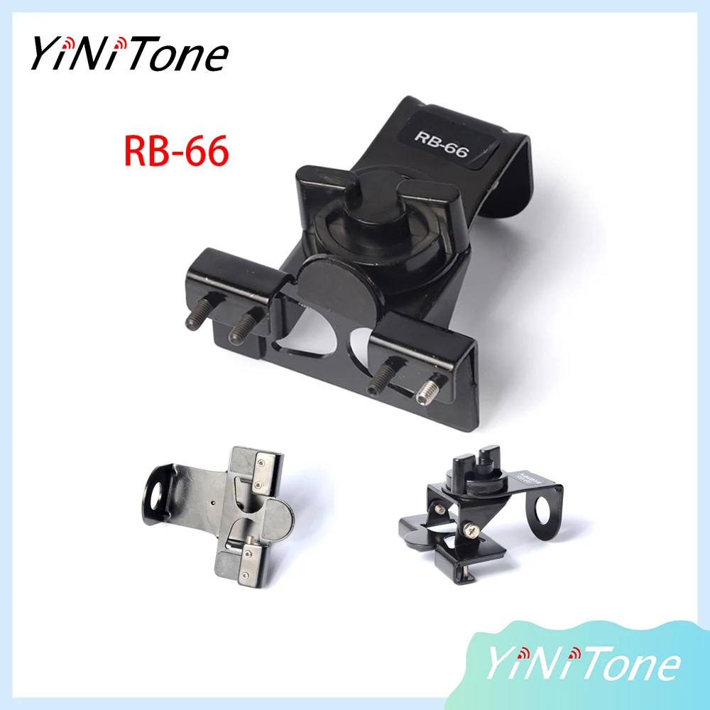 

RB-66 Mobile Car CB Radio Antenna Bracket Stainless Steel Mount For TYT TH-9800 Plus QYT KT-8900D KT-7900D Universal Silver Clip