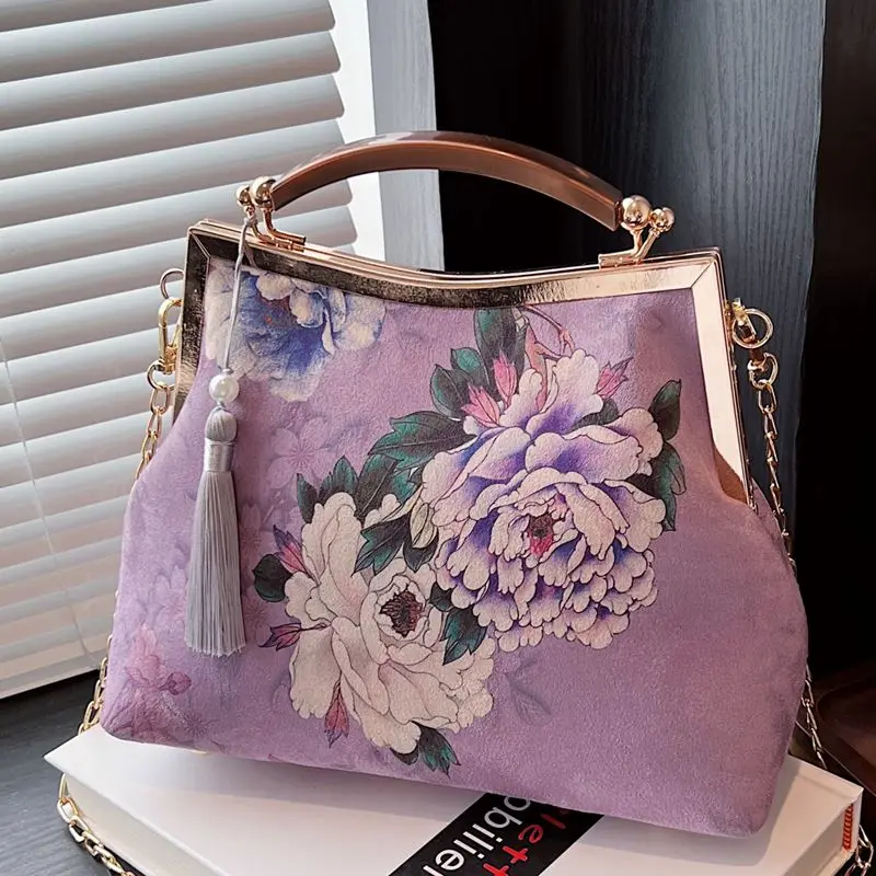 Chain Women Shoulder Crossbody Bag Bags Mother Gift Bag Women's Handbags Fringe Tassel