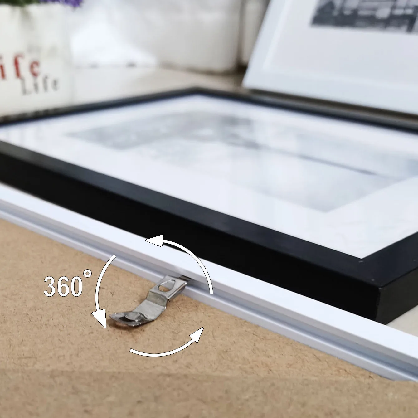 3-Pack PVC Photo Frames 6