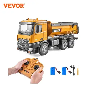 VEVOR RC Excavator Dumper Car Remote Control Engineering Vehicle Crawler Truck Bulldozer Toys for Boys Kids Christmas Gifts 1
