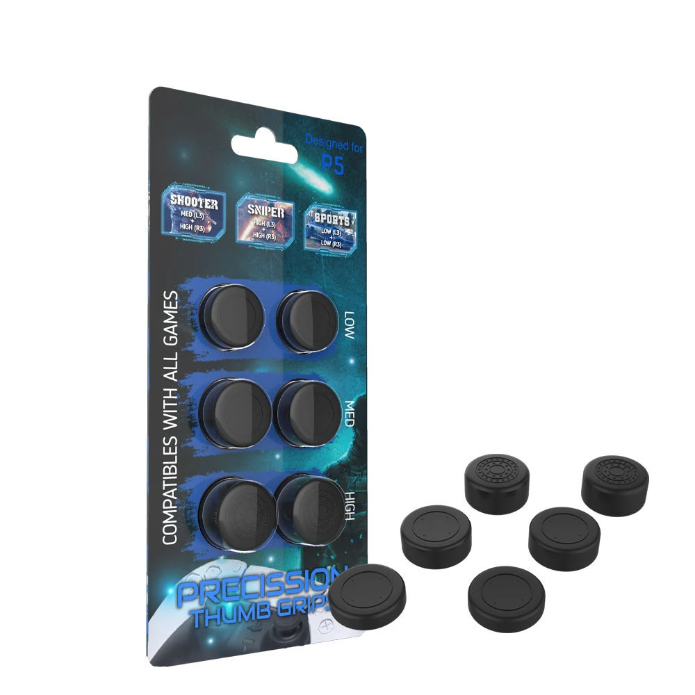 6-In-1 Rocker High And Low Button Cap Maniglia Rocker Silicone Cap Accessori Di Gioco Per Controller Di Gioco Ps5 Gamepad Ps5