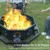 45 inch Large Octagonal Outdoor Fire Pit with Heavy Duty Construction for Wood Burning Ideal for Camping Backyard and Patio Use 3