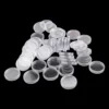 100Pcs 28mm Transparent Plastic Coin Holder Coin Collecting Box Case For Coins Storage Capsules Protection Boxes Container 2